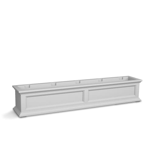 Mayne® Fairfield 5ft Window Box, 60" x 11" x 10.8", White